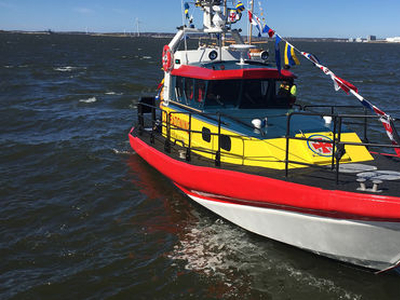 Search and rescue boat - 12 M - Swede Ship Marine AB - inboard waterjet / fiberglass / self-righting