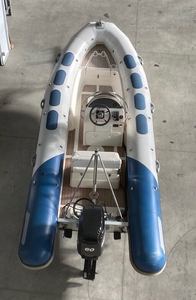 Mercury Valiant V-520 17 Ft Rigid Inflatable Boat RIB With Trailer