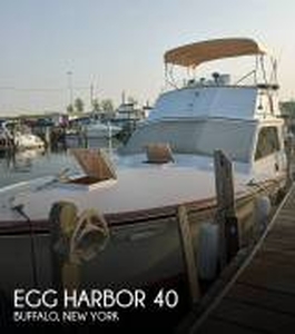 1974, Egg Harbor, 40 Flybridge Sedan Cruiser