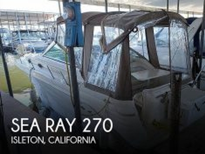 1996, Sea Ray, 270 Sundancer