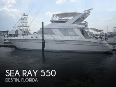 1996, Sea Ray, 550 Sedan Bridge