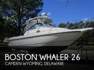 2001, Boston Whaler, 26 CONQUEST