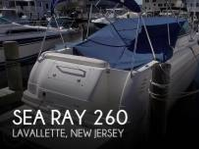 2001, Sea Ray, 260 Sundancer