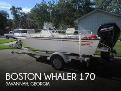 2002, Boston Whaler, 170 Montauk