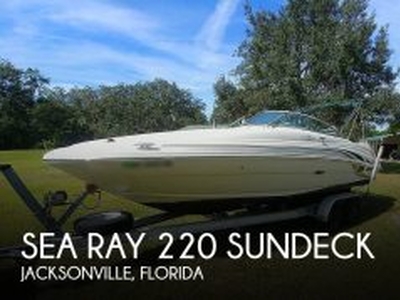 2002, Sea Ray, 220 Sundeck