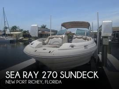 2002, Sea Ray, 270 Sundeck