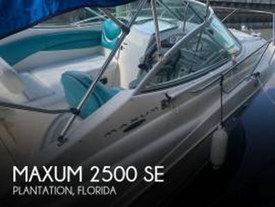 2004, Maxum, 2500 SE