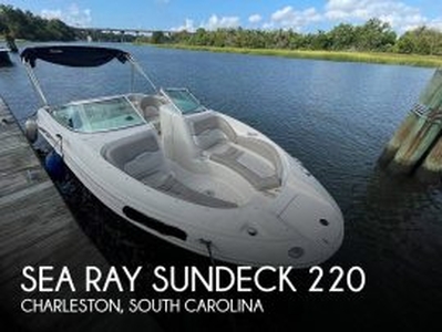 2004, Sea Ray, Sundeck 220