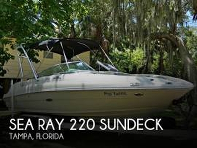 2006, Sea Ray, 220 Sundeck