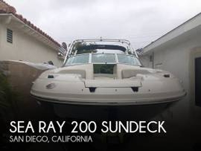 2007, Sea Ray, 200 Sundeck