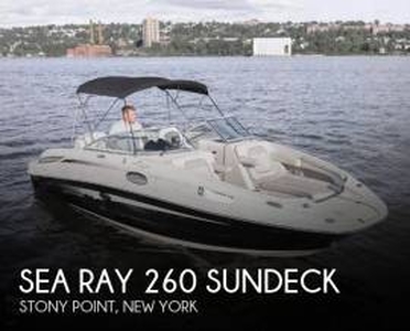 2010, Sea Ray, 260 Sundeck