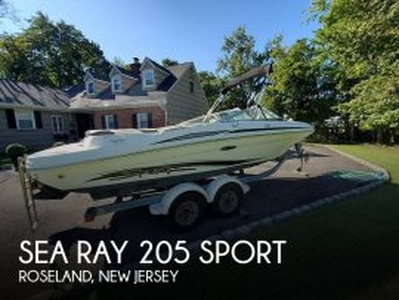2011, Sea Ray, 205 sport