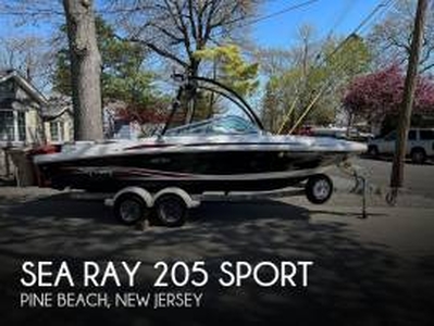 2011, Sea Ray, 205 Sport