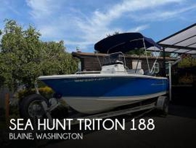 2013, Sea Hunt, Triton 188