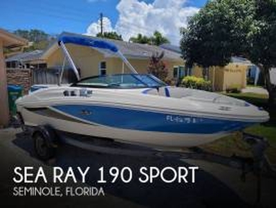 2013, Sea Ray, 190 Sport