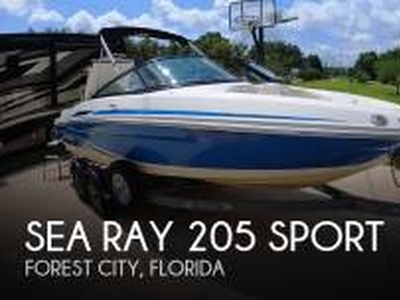 2014, Sea Ray, 205 sport