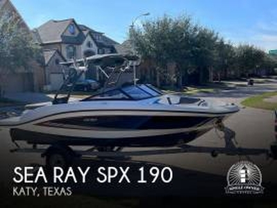 2016, Sea Ray, SPX 190