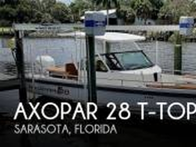 2017, Axopar, 28 T-Top AC