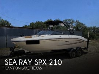 2017, Sea Ray, SPX 210