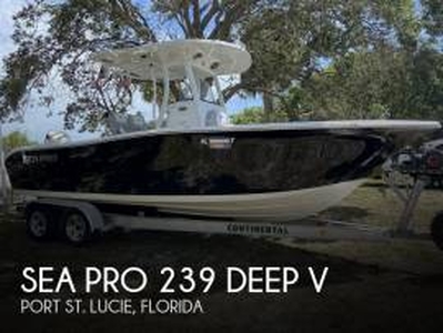 2018, Sea Pro, 239 Deep V