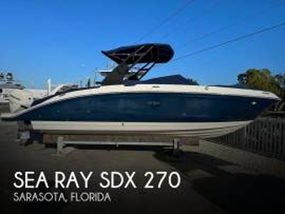 2018, Sea Ray, SDX 270
