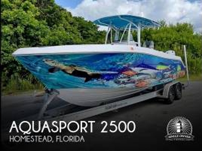 2021, Aquasport, 2500 Center Console