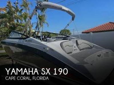 2021, Yamaha, SX 190