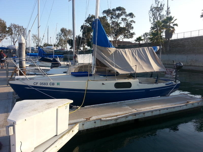 1963 Columbia 24 Challenger restored sailboat for sale in California
