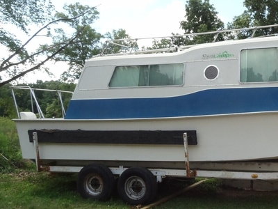 1972 SEACAMPER HOUSEBOAT Travel Trailer RV Or Sea Camper House Boat