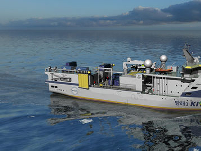 Oceanographic research ship - KIGAM TBN - ULSTEIN