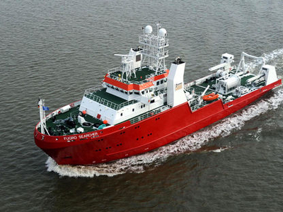 Seismic research ship - Fugro - Fassmer