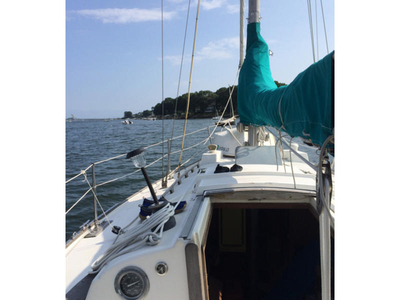 1974 Pearson 10M sailboat for sale in Connecticut
