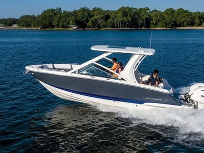 Outboard runabout - 280 OSX - Chaparral - twin-engine / dual-console / bowrider