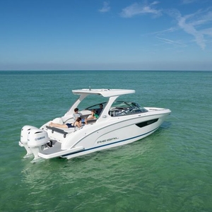 Outboard runabout - 33 OBX - Regal - twin-engine / dual-console / bowrider