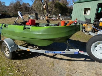 Polycraft 3m Boat with electric and 5hp motor