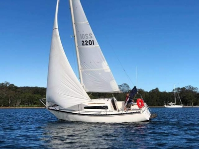 Triton 721 Sailing Boat. 24ft with private mooring