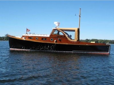 1950 William Frost Downeast Style Lobster Yacht powerboat for sale in Maine