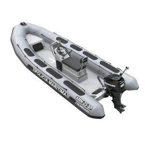Patrol boat - DR-500 - Vanguard International - rescue boat / outboard / rigid hull inflatable boat