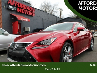 2015 Lexus RC 350 Base AWD 2dr Coupe for sale in Winston Salem, NC