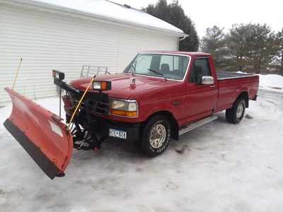 1994 Ford F-150 XLT Snow Plow For Sale