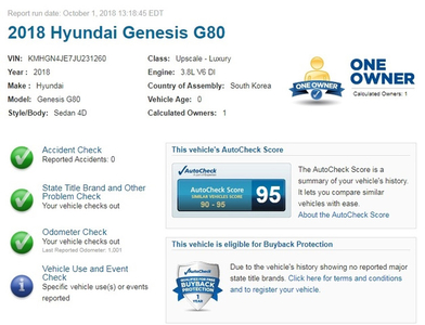2018 Genesis G80 3.8 in Omaha, NE