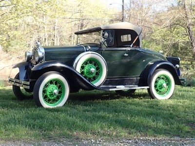 1931 Ford Model A Deluxe Rumble Seat Roadster For Sale