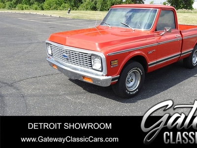1972 Chevrolet C10 Custom Deluxe For Sale