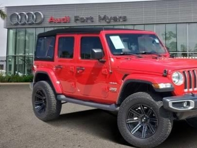 2018 Jeep Wrangler Unlimited 4X4 Sahara 4DR SUV (midyear Release)