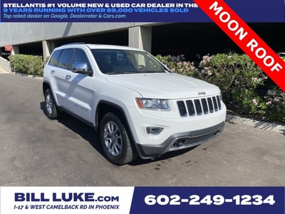 PRE-OWNED 2014 JEEP GRAND CHEROKEE LIMITED WITH NAVIGATION & 4WD