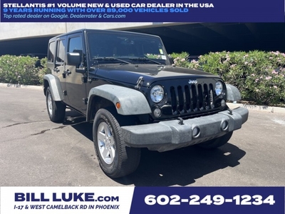 PRE-OWNED 2016 JEEP WRANGLER