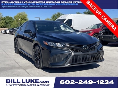 PRE-OWNED 2022 TOYOTA CAMRY SE NIGHTSHADE AWD