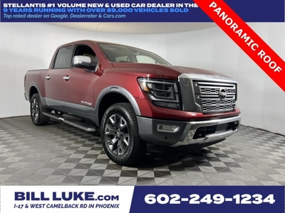PRE-OWNED 2023 NISSAN TITAN PLATINUM RESERVE WITH NAVIGATION & 4WD