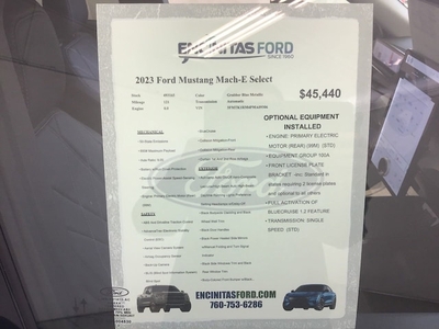 2023 Ford Mustang Mach-E Select in Encinitas, CA