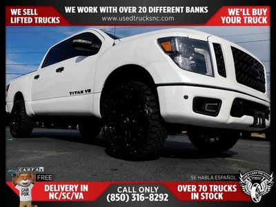 $352/mo - 2019 Nissan Titan SV 4x4Crew Cab FOR ONLY $365